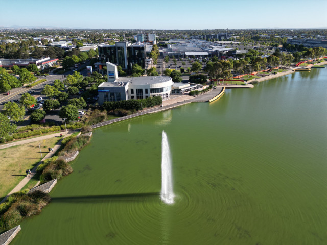 Caroline Springs water fountain