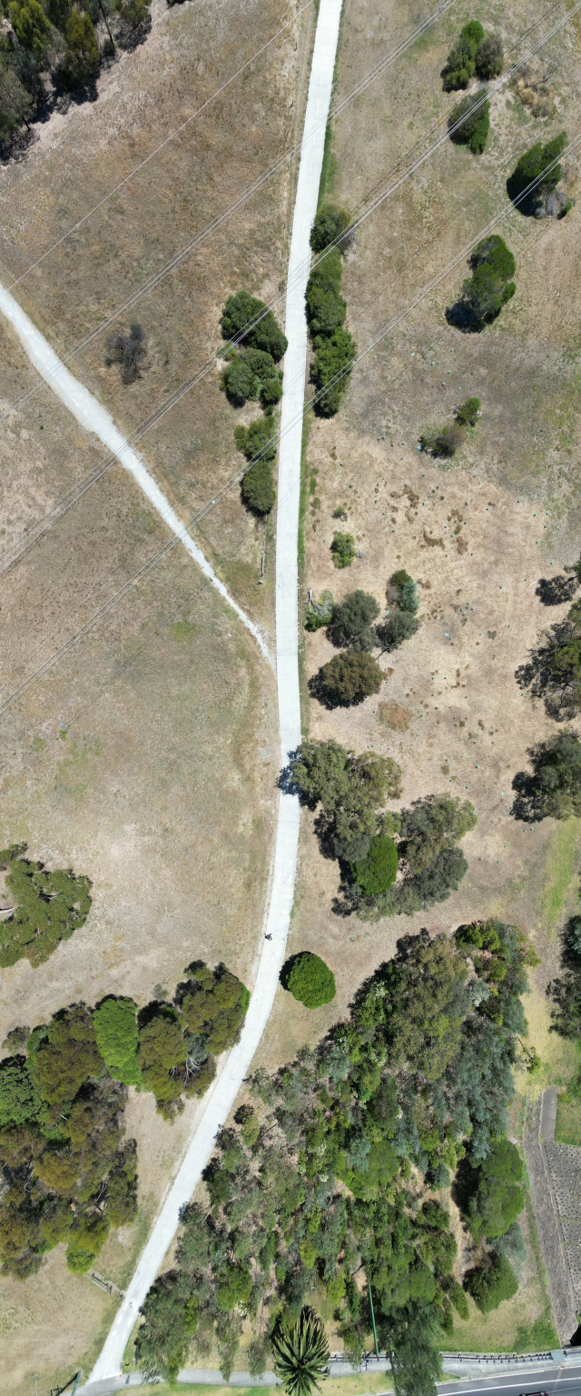 Taylors lakes reserve, above the power lines
